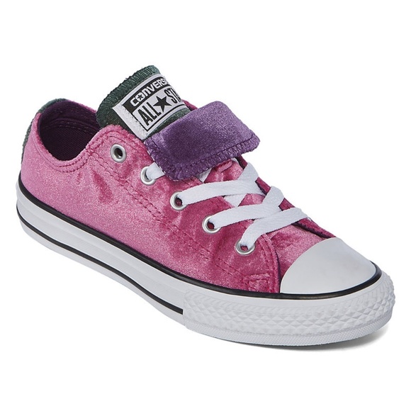 Converse Shoes - Converse All-Star Velvet Double Tongue Sneakers